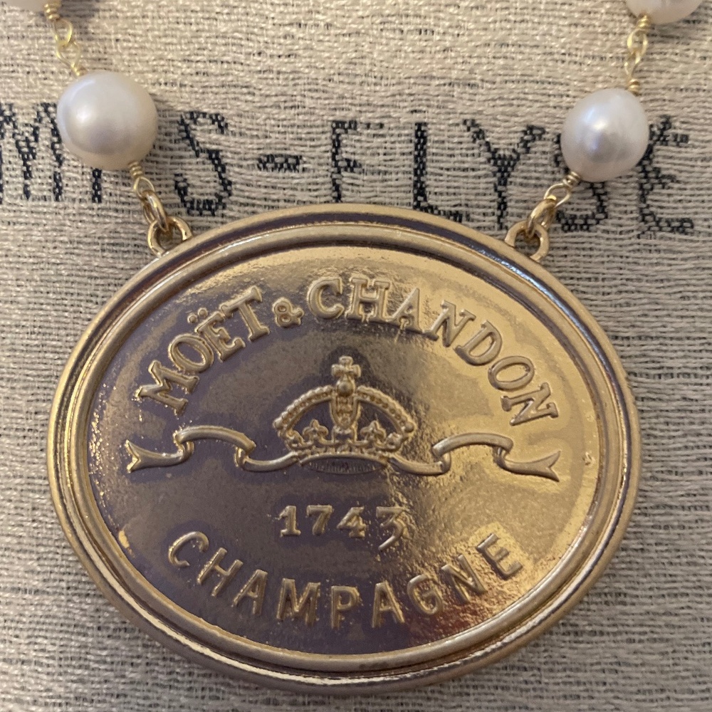 French Coin Replica Necklace